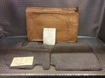 Genuine Ford Charcoal Mats Front F78Z-1613086-AAC Nos. Fixed Price $40.00.