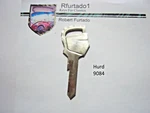 Key Blank For Vintage Lincoln 1952 To 1956 Ign./doors - Helmet Logo Hurd 9084. Fixed Price $9.95.