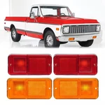 Front Rear Side Marker Lights Set For Chevrolet Gmc C/k Pickup Trucks 1968-1972. Fixed Price $30.93.