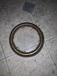 1963 Chevrolet Belair Dome Light Bezel With Patina. Fixed Price $15.00.