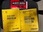 Komatsu SK815-5NA Skid Steer Operator & Parts Manuals CEAM016100 BEPB042200. Fixed Price $75.00.
