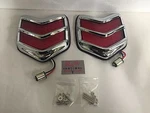 Pair Led Tail Lights & Bezels 12V Original Style 1940 Ford Passenger Car. Fixed Price $129.95.