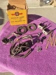 1950 1949? Oldsmobile 76 Hydramatic Nos Backup Light Lamp Lens Kit #982559. Fixed Price $125.00.