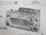1953 Nash Rambler NH3C Radio Photofact. Fixed Price $10.00.