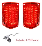 United Pacific Led Tail Light Set W/ Flasher For 1968-1969 Chevy El Camino. Fixed Price $124.95.