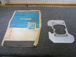 70 Corvette Gm Quadra-jet Intake Carb Insulator Shield Nos! 3969837. Fixed Price $125.00.