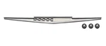 Front Fender Emblem For 1964-1965 Pontiac Bonneville Made In The Usa. Fixed Price $114.98.