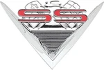 1961 Chevrolet Impala; "ss" Trunk Lid Emblem; Made In The Usa; Gm Licensed. Fixed Price $320.99.