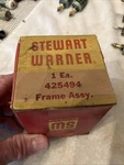 Vintage 425494 Nos Stewart Warner Speedometer Frame Assy Unknown Application. Fixed Price $45.99.