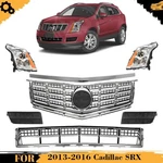 Front Grille Assembly & Headlight Kit For 2013-2016 Cadillac Srx. Fixed Price $597.89.