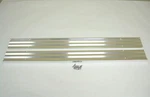 1963-1964 Corvette Door Sill Plates Pair 13 Groove Made In The Usa Holes. Fixed Price $93.95.