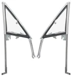 1968-70 Dodge Plymouth B-body; Vent Window Assemblies; Clear Glass Rh & Lh; Pair. Fixed Price $849.99.