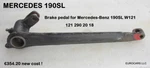 Mercedes 190SL Brake Pedal 290 20 18 Oem W121. Fixed Price $188.88.