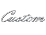 1970-72 F-100 Custom Emblem Bed Rear F-250 Styleside Pickup Truck New. Fixed Price $49.90.