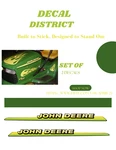 Lawn Tractor Hood John Deere Decalspremium Vinyl 325,335 345 Set Of. Fixed Price $27.96.
