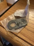 Gm #3764732 1958-1962 Corvette Clutch Return Spring Oval Bracket / Plate, Repo. Fixed Price $20.00.