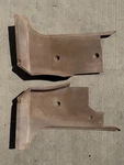1970-77 Amc Hornet Gremlin Tan Interior Front Kick Panels Pair. Fixed Price $159.00.