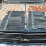 Vtg Set Chevy Heartbeat Of America Floor Mats Gm Chevrolet Truck Car Plasticolor. Fixed Price $199.99.