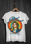 Rod Stewart Live In Concert Shirt White Unisex Size S-5XL 1V0112. Fixed Price $21.99.