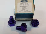 Three 3X N800081 S51 Ford Oem Bolts M10 1.5 1/2" Nos. Fixed Price $13.77.