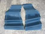 New Nos Ford Blue Twin Front Floor Mats D1FZ-6213086-A 1960'S 70'S? 61 63 65 67. Fixed Price $179.99.