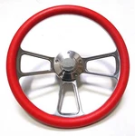 Camino Chevy Super Sport Ss Red Steering Wheel 14" Billet Muscle Style. Fixed Price $130.87.