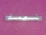 1942 1946 1947 1948 Chrysler Town And Country Nos Mopar Dash Emblem Nameplate. Fixed Price $295.00.