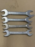 Heyco NO.333 Metric Double Ended Wrenches 20-22, 21-23, 24-26 + 30-32MM. Fixed Price $40.00.