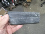 1968-1979 Corvette Brake Pedal Pad Gm# 3888682 Nos #2. Fixed Price $40.00.