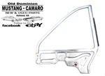 1963-1965 Falcon Convertible Quarter Window Glass Assembly Clear Passenger. Fixed Price $119.99.