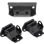 3-BOLT Rubber Motor Mounts & 1958/82 Gm Trans Cushion, Fits Chevy. Fixed Price $73.99.