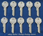 Lot 10 Orignal Cadillac V Crest Key Blanks Oem Briggs & Stratton Doors B42. Fixed Price $115.70.