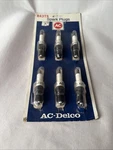 Vintage Delco R43TS Spark Plug Pack, Set Of 6 - Nos. Fixed Price $12.74.