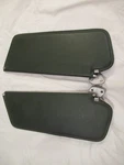 Mopar 1973 Plymouth Valiant Green Sun Visors 72-77 Duster Scamp Dart A-body. Fixed Price $99.99.