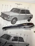 Austin America Nos Left Door Handle Just Discovered, Old Bmc Dealers Stock!. Fixed Price $36.00.