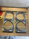 1965 1966 Mercury Comet Headlight Bezels Lh Rh Oem C5GB-13064-B 13052-B. Fixed Price $129.99.