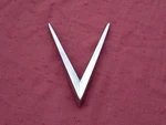 1947 Cadillac V Hood Emblem, Nice! 1452779. Fixed Price $89.99.