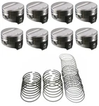 Speed Pro Forged Dome PISTONS/8+CAST Rings Chevy Sb 5.7L 350 10.5:1 030 Bore. Fixed Price $518.78.