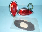 1938 1939 Ford Passenger Car Tail Lights With Mounting Pads. Fixed Price $49.20.