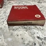 228675 New-no Box; National 9078 Oil Seal; 3.40"OD; 2.65"ID; 0.315"W. Fixed Price $10.80.