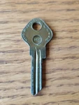 Keil Desoto Plymouth Chrysler Dodge Trunk Key Blank 1939-1942 6GP K761. Fixed Price $8.00.