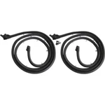 Chev 4 Dr Hardtop Front Door Seals Impala Weatherstrips 1961 1962 Pontiac. Fixed Price $372.26.