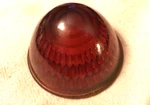 Vintage Doray Lamp Co Chicago Bl 25 Dc Amber Glass Lens. Fixed Price $18.50.