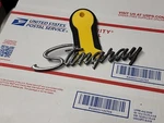 1969-1976 Chevrolet Corvette Stingray Nos Fender Emblem Part 3956216 Gm 70 71 72. Fixed Price $50.00.
