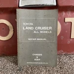 1971-1972 Toyota Land Cruiser FJ40 FJ43 FJ45 Chassis Body Service Repair Manual. Fixed Price $145.00.