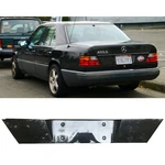 Mercedes W124 1987 - 93 Sedan Trunk Usa License Plate Panel, Black, C124. Fixed Price $129.00.
