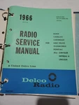 1966 Delco Reverb Amplifiers Rear Speaker Systems Service Manual Section (f&g). Fixed Price $19.95.