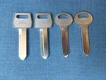 4 Ford Logo Key Blanks 1967 - 1992. Fixed Price $16.97.