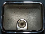 Corvette Ash Tray Housing Console 1963-76 Oem Gm Re-plated 3823400 Chevy Acc. Fixed Price $109.99.