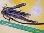 Lot Of 11 - Vintage Auto Ground Copper Braided Cable Straps *. Fixed Price $22.90.